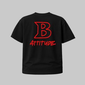 B Attitude Logo Negra / Rojo