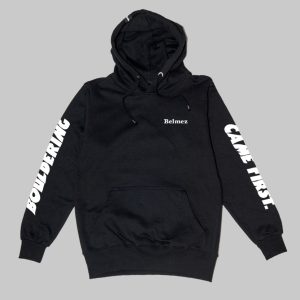 Sudadera Bouldering / Came First  Negra / Blanca