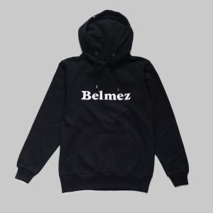 Sudadera Belmez Negra / Blanco