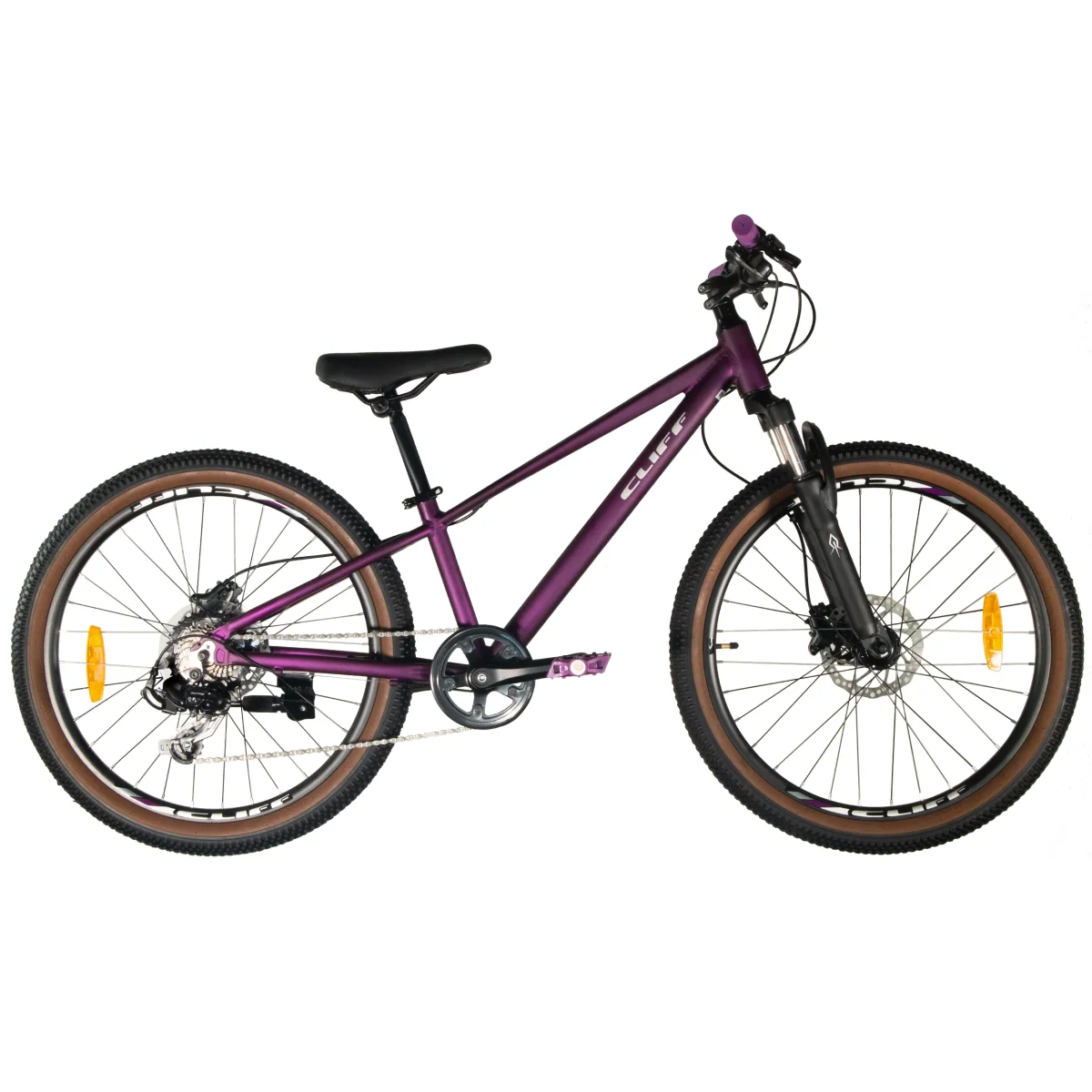 BICICLETA PARA NIÑOS CLIFF LIZARD 24 7 VELOCIDADES FRENO HIDRAULICO 2025 - Imagen 8